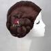 Leia Organa Solo Princess Brown Short Synthetic Hair Cosplay Wig with Buns | Heat Resistant Fiber & Wig Cap - Buy Online on SooperMarket.com