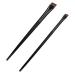 MUSISALY 3 Sets Black Eye Makeup Eyebrow Ear Brow Brush Wood
