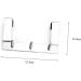 Cabilock 2pcs Over Door Towel Rack Metal Cloth Hooks Over The Door Hook Coat Hook Clothes Hook On The Door 21.3*12.4cmx2pcs As Shownx2pcs - Buy Online on SooperMarket.com
