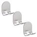 Cabilock 6 pcs razor holder hook made of metal razor razor razor razor wall stand razor holder tool bathtop hook stainless steel 304 man key clothes bar
