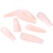 Coffin False Nails Long Nude Press On Acrylic Stick On Nails - 24pcs for Women and Girls - Buy Online on SooperMarket.com