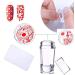 Budoci Nail Stamping Set | 15 Nail Stamping Plates Kit for Stunning Nail Art | French Manicure Stencils & Accessories - Buy Online on SooperMarket.com