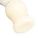 Portable White Razor Brush | Curved Handle Hairdresser Dust Brush for Easy Styling - Buy Online on SooperMarket.com