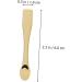 Baluue 8pcs Mask Spoon Skincare Spatula Cream Applicator Makeup Spatulas Makeup Scoop Skin Care Spatula Abs 6x0.7x0.7cm Golden - Buy Online on SooperMarket.com