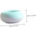minkissy 4 Sets Nail Art Brush Cup Nail Soak off Bowl Chinese Bask Plastic Sponge Manicure - Buy Online on SooperMarket.com