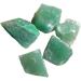 for raw Crystals Minerals Gemstone Natural Green Rough Stone for Home Decoration 100g 30-50mm - Buy Online on SooperMarket.com