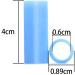 U-K Silicon Tips Cover for Stainless Steel Straws 6 mm 8Pcs Multi- Colors Soft Food Grade Silicone Straws Nozzles Reusable Cover for 1/ 4'' Wide Straws Practical & Popular - Buy Online on SooperMarket.com