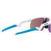 Oakley Oj9010 Resistor Rectangular Sunglasses | Polished White/Prizm Sapphire | 20 mm - Buy Online on SooperMarket.com