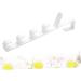 Baluue 4 pcs Plastic Hooks for Hanging Towel Hook Hanging Rack Multifunctional Hooks Plastic Hanger Hook 2pcsx2pcs Whitex2pcs - Buy Online on SooperMarket.com