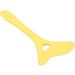 Stencils Multifunctional Eye Makeup Tool Silicone Aid Cream Applicator Mascara Shield Winged Tip for Eye Shadow Mascara Drawing (Yellow) - Buy Online on SooperMarket.com