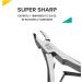 Rui Smiths Professional Stainless Steel Cuticle Nippers 4mm Jaw Japanese Handle - Double Spring, Mirror Finish | Quarter Jaw Design - Buy Online on SooperMarket.com
