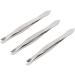2pcs Stainless Steel Eyebrow Tweezer Set - Precision Trimming and Shaping Tool for Facial Hair Removal - Buy Online on SooperMarket.com