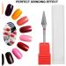 Nail Drill Bits Tungsten Steel Manicure Pedicure Grinding Head - Red - Buy Online on SooperMarket.com