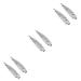 Cabilock Father's Day gifts 6 pcs holder for razor plane vintage razor for men razor holder made of stainless steel razor fold folding razor holder