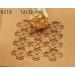 Leather Stamp Tool Set - Craft Saddle Brass Punches for Stamping, Carving, and Working (219) - Buy Online on SooperMarket.com