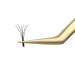 Emeda Gold Volume Tweezers - Precision Curved Pointed Stainless Steel Eyelash Extension Tweezers for 3D-6D Volume - Perfect for False Lash Applications - Buy Online on SooperMarket.com