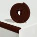 Baby Proofing Edge and Corner Guard Set - 2m / 6.5ft Furniture Bumpers with 8 Corner Guards - Pre-Taped Cushions in Brown - Child Safety Protectors - Buy Online on SooperMarket.com