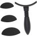 Healeved 2 Sets Eye Shadow Stamp Makeup Tool Useul Eyeshadow Stamp Lazy Eye Shadow Seal Black - Buy Online on SooperMarket.com