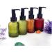 MZUU 1PCS 60ML/2OZ Empty Refillable Amber Frosted Glass Bottles with Pump Vial Cosmetic Cream Lotion Dispenser Jars Storage Container for Essential Oil Emulsion Essence Portable Travel Bottle - Buy Online on SooperMarket.com