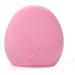 Mini Silicone Facial Cleansing Brush - FEITA Waterproof Silicon Face Cleaner and Electric Masager System for All Skin Types (Pink) - Buy Online on SooperMarket.com