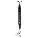 Go Ho Black Liquid Eyeliner Stamp Eyeliner Stamp Wingliner Winged Eyeliner Stamps for Cat Eyes Double-Side Seal Waterproof Eyeliner Pen Long-lasting Smudge-proof Tattoo Tools Eye Liner Makeup Tools 1 PC Black Winger Stam...