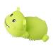 SECFOU Head Shower for Home Exfoliating Comb Baby Body Shaped Massage Cartoon Massaging Exfoliator Cradle Scalp Green Cap Skin Hippo Shampoo Infant Scrubbers Hair Bathing Scrubber