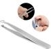 Nose Hair Tweezers Stainless Steel Tweezers Round Tip Face Hair Remover Eyelash Eyebrow Tweezers for Trimming and Grooming Facial Nasal Eyebrow Hair Ingrown Hair - Buy Online on SooperMarket.com