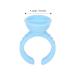 Glue Rings for Eyelash Extensions | Blue Excess Glue Cups - International Shipping Available - Buy Online on SooperMarket.com