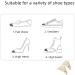 2 Pairs Soft Sponge Shoe Fillers for Big Shoes - Breathable Toe Inserts for High Heel Pain Relief - Buy Online on SooperMarket.com