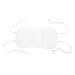 Castor Oil Pack Reusable Washable Castor Oil Pack Made of Organic Cotton with Adjustable Elastic Band White