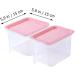 LABRIMP Food Containers 4pcs Box Refrigerator Crisper Refrigerator Containers Vegetable Container Food Household re-usable - Buy Online on SooperMarket.com