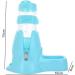 Norhogo Hamsters Water Bottle & Food Dispenser with Stand 80ml - Blue | Small Animals Guinea Pig Rat Rabbit Dwarf Gerbil Chinchilla - Buy Online on SooperMarket.com