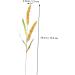 MAGICLULU Simulated Ears of Corn Artificial Wheat Ears Stalks Hand Decor Dry Wheat Grass Fruit Decor Home Decoration Wheat Decoration Wheat Ears Dried Flowers Paddy Iron Ornaments Golden 75.00X12.00X2.00CM - Buy Online on SooperMarket.com