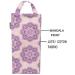 Yoga Sand Bag Jute/Cotton Unfilled - Ideal for Yoga Weights and Resistance Training - Natural Purple - Buy Online on SooperMarket.com