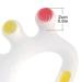Baby Palm Teether - Silicone Teething Toy for Babies 0-12 Months | Soothes Teething Pain, BPA Free, Easy Grasp Design | Anti-Choking Safety Feature - Buy Online on SooperMarket.com