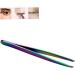 1PC Rainbow Color Slant Tweezer Professional Stainless Steel Slant Tip Tweezer Best Precision Eyebrow Tweezer Hair Removal Tweezer Cosmetic Beauty Tool For Men & Women tweezers - Buy Online on SooperMarket.com