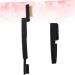 minkissy Lash Comb Makeup Mascara Brush Folding Eyebrow Brush Eyebrow Spoolie Eyebrow Brush Makeup Eyebrow Comb Folding Eyebrows Comb Makeup Brush Eyelash Comb Dual Purpose Brush Spiral 15.2*3cm Black - Buy Online on SooperMarket.com