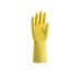 Dishwashing Gloves Household Cleaning Non-Slip Durable Kitchen Washing Bowl Household Laundry Waterproof Latex Rubber Gloves huangse63g Small