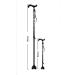Walking Stick with Wooden Handle Lightweight Adjustable Walking Cane for Balance Mobility Aid 3k Carbon 360 Degree Pivoting HEA - Buy Online on SooperMarket.com
