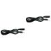 FRCOLOR 2pcs adapter for nail machine power cable for nail drill Armor remover adapter nail drill cord Drill rope power cable nail drill power supply nail drill adapter cord mediumx2pcs As Shownx2pcs