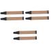 Beavorty tool 6-part belt for the household randomly randomly linen double-sided strap razor hair keeps the use in salon sharpening fryered tools leather leash 46.5x6cmx3pcs different colors x 3 pieces