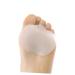 Gel Bunion Protector Insoles - Foot Separator for High Heels - Toe Spreader & Forefoot Pad - White - 1 Pair - Buy Online on SooperMarket.com
