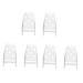 Nail Tools 3 Pairs Splitter Thumb Protector Silicone Gel Nail Tool Bunion Separators Gel Spacers Silicone Spacer Foot Valgus Protector Hammer for Women Care Man Thumb Splint