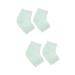 Healeved 2 Pairs Gel Socks Thick Socks Moisturizing Heel Socks Skin Heel Softener Foot Womens Socks Heel Anti-Crack Socks Plantar Sock Absorb Sweat Silicone Gel Men and Women