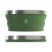 HYDAWAY Collapsible Bowl | Portable, Packable Dish for Camping, Hiking, Backpacking, Campervans, Travel, Kids and Pets | 1-Quart Capacity (Fern Green)