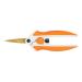 Fiskars Scissors 190520-1001 Titanium Micro-Tip Easy Action Scissors, 6 Inch, Orange Orange/White