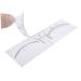 PLAFOPE Scale Ruler 10pcs Set Makeup Stickers Eyebrow Ruler for Microblading Makeup Ruler Eyebrow Stickers Make up