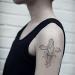 Waterproof Temporary Vintage Grey Cross God Pray Tattoo Stickers - Set of 2 - Buy Online on SooperMarket.com