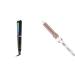 Infiniti Pro by Conair Titanium Flat Iron Rainbow finish 1-inch & CD701GNC Double Ceramic 1" Curling Iron