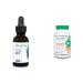 Organika Vitamin D3 Liquid 2500IU- Olive Oil Base Immune System Support- 30ml & Liposomal Vitamin C 500mg- High Absoprtion for Superior Bioavailability Immunity- 60vcaps Nutritional Supplement + Vitamin C 500mg